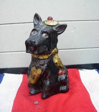 Maybe you would like to learn more about one of these? ANTIQUE SCOTTY DOG MONEY BANK