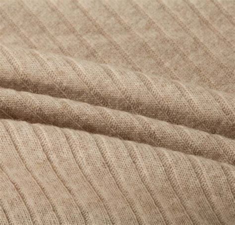 100 Wool Beige Fabric