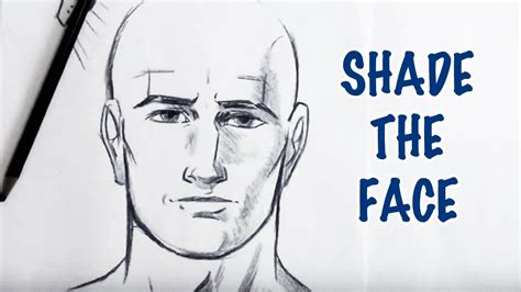 How to draw a face? How to Shade the Face (Step by Step) - YouTube