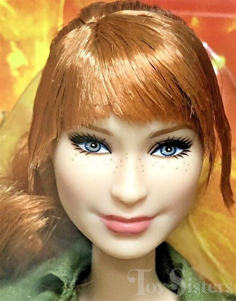 2017 2018 Barbie Jurassic World Claire Doll Fjh58 Toy Sisters