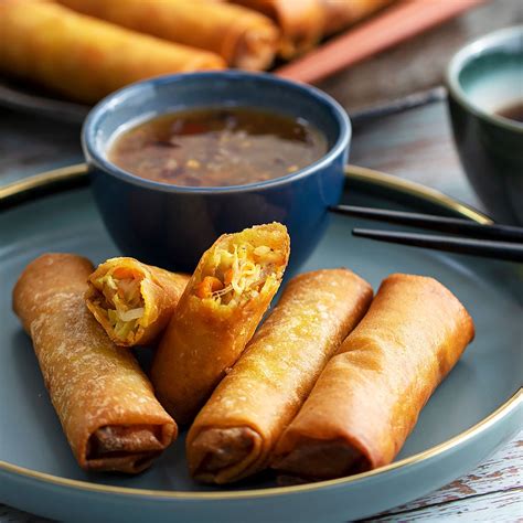The Perfect Chicken Spring Rolls Recipe Munaty Cooking