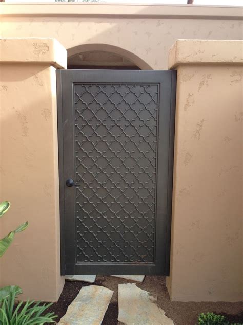 Wrought Iron Metal Gates For Courtyards And Gardens Metal Gate Door