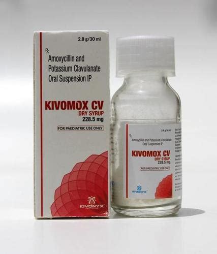 Amoxicillin 200 Mg And Potassium Clavulanate 28 5mg Dry Syrup At Best Price In Ahmedabad