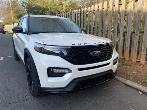 Ford's st cars typically adopt distinctive visual elements, and the explorer st just replaces all the standard crossover's chrome with black trim, much like the explorer sport that came before it. Performance SUV:The All-New 2020 Ford Explorer ST — Auto ...