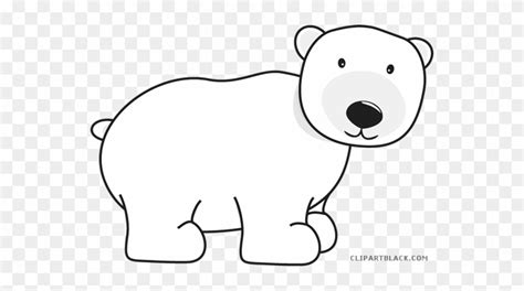 Bear Whites Clip Art Library