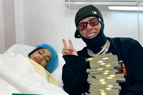 6ix9ine Llenó De Billetes A Yailin La Más Viral En Una Cama De Hospital