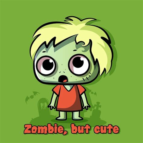 Premium Vector Cute Zombie Halloween Character Vector