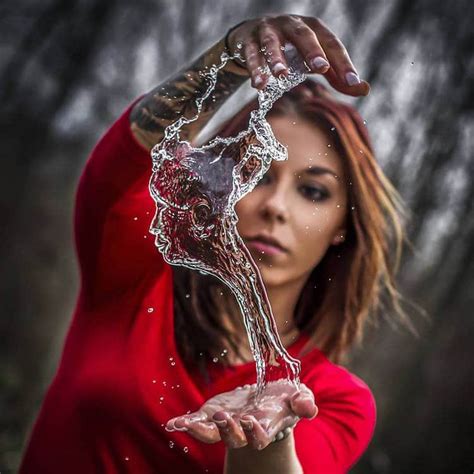 photo manipulation series presents unique twist on water photography