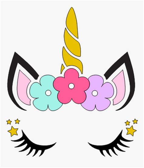 Unicornio Face Hd Png Download Kindpng
