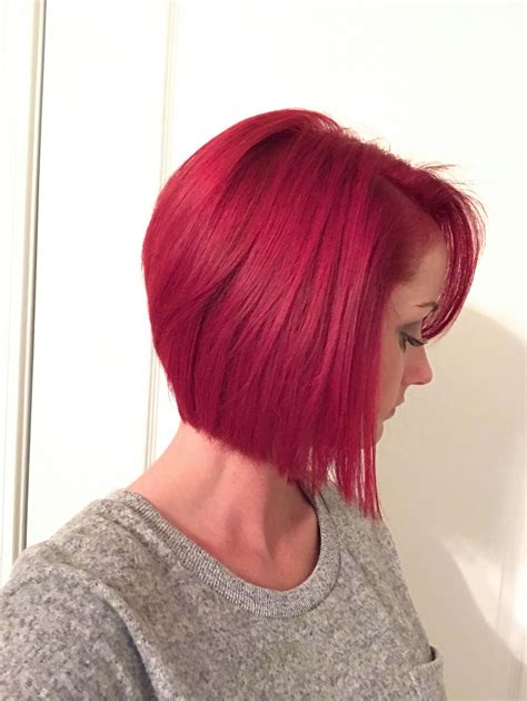 Red Bob Hair Cut And Color Bob Hairstyles Absolutely Long Hair