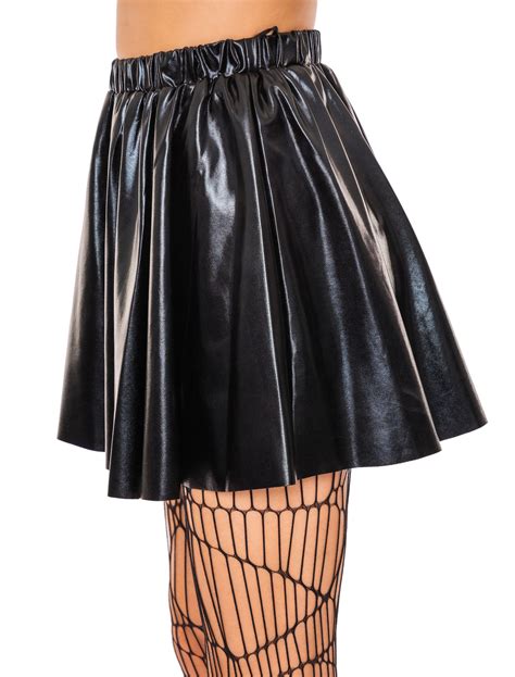 Rock metallic schwarz für Halloween kaufen Deiters Modestil