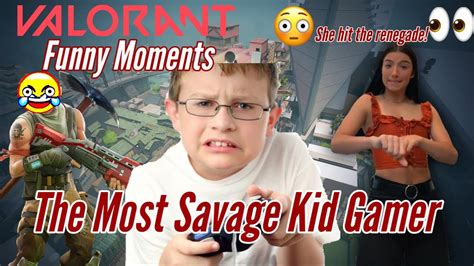 The Most Savage Kid Ever Valorant Funny Moments Youtube