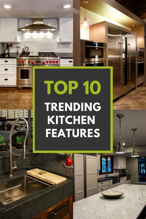 Top 10 Trending Kitchen Features Architectural Justice