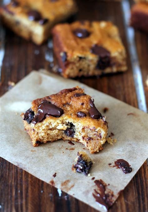 The Best Coconut Flour Chocolate Chunk Bars Ambitious Kitchen