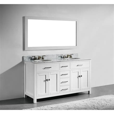 Freshen up the bathroom with bathroom vanities from ikea.ca. Shop 60-inch White Finish Solid Wood Double Bathroom ...