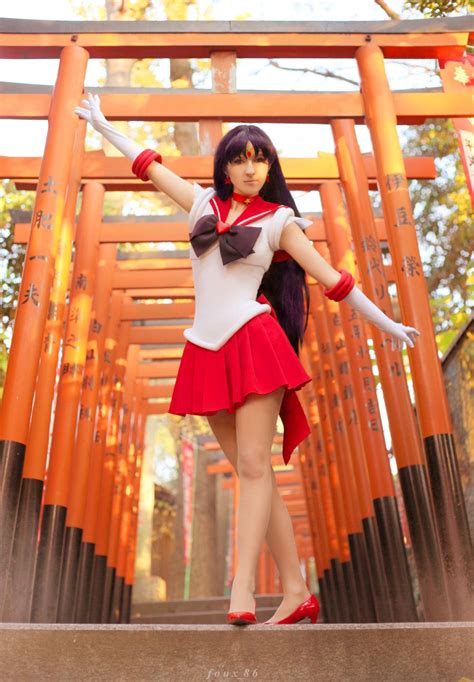 Character Sailor Mars Rei Hino From Pretty Soldier Sailor Moon