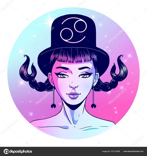 Read about nightbirde's story, including how she refuses to let her cancer define her. Cancer Zodiac Sign Artwork Beautiful Girl Face Horoscope ...