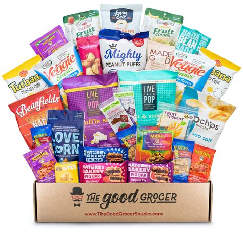 Buy All Natural Healthy Snacks Care Package 30 Ct Bars Cookies