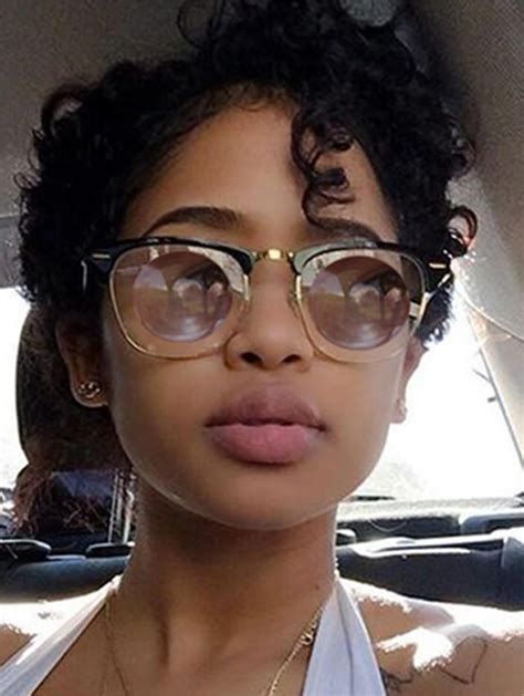 Geek Glasses Blind Girl Black Azz Eyepatch User Profile Beauty Girl Eyeglasses Photoshop
