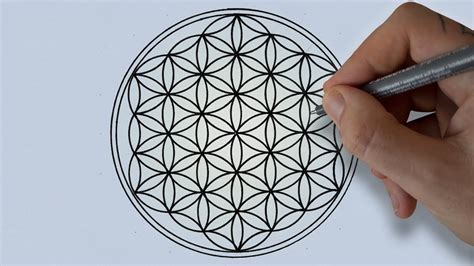 How To Draw Flower Of Life Sacred Geometry Best Flower Site