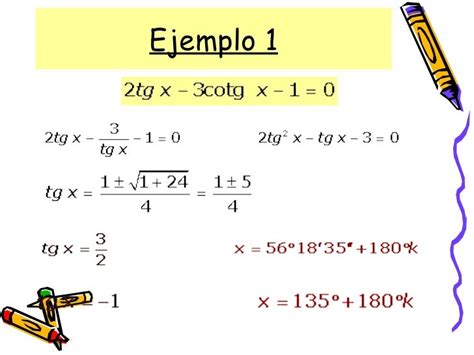 Ecuaciones Trigonométricas Ejemplos Resueltos