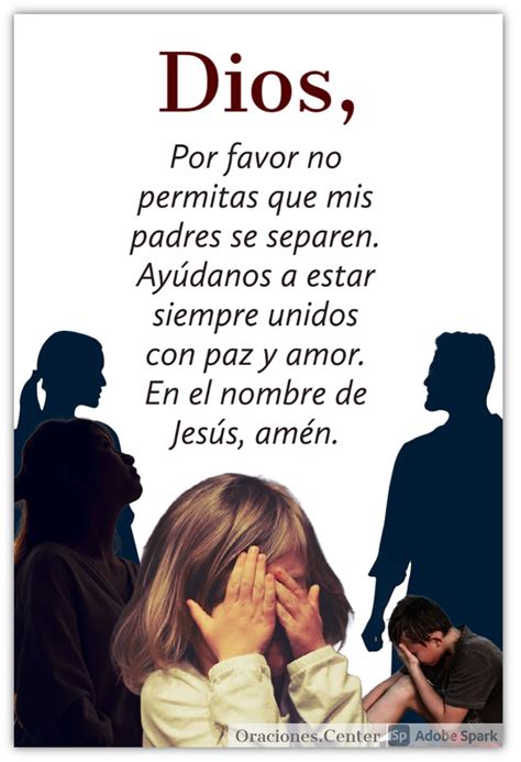 Oracionescenter Oración Para Que Mis Padres No Se Separen