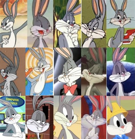 List Of Bugs Bunnys Designs By Willhiggins1988 On Deviantart