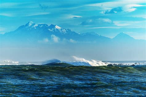 Fondos De Pantalla Fotografía De Paisaje Mar Montañas Cielo Naturaleza