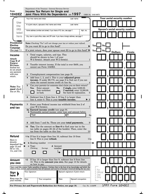 1040 Easy Fill Out And Sign Online Dochub