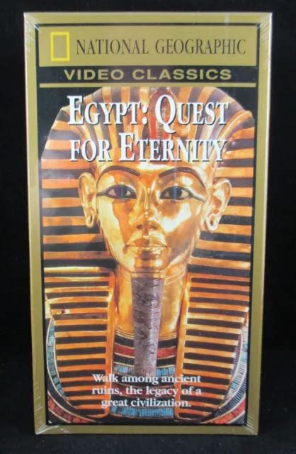 National Geographic Video Classics Egypt Quest For Eternity Vhs Sealed New 1450 Picclick