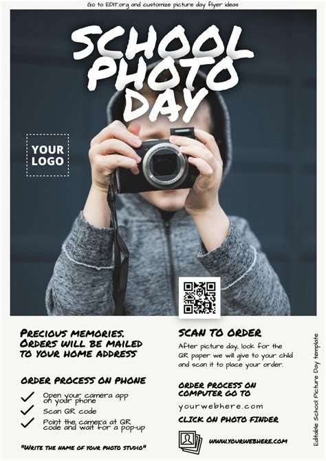 School Picture Day Flyer Template