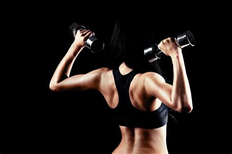 Wallpaper Women Fitness Model Weightlifting Bodybuilding Barbell Sense Muscle Arm