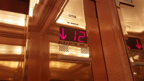 Otis Elevator Hilton Checkers In Los Angeles YouTube