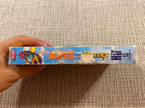 On The Move With Barney 2002 Vhs Barney Vhs Candy Bar
