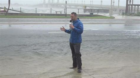 St Augustine Flooding Becomes More Severe As High Tide Rolls In During