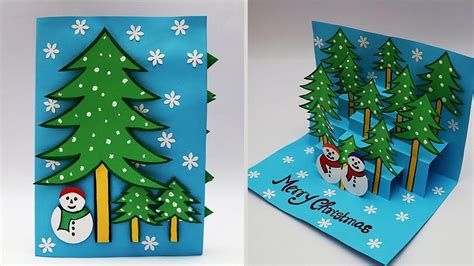 It's especially important if you used materials other than pens and pencils to decorate the card. How To Make A 3D Christmas Card Step By Step-DIY Card Ideas