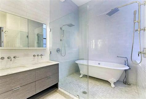 Run a live test on the bathtub. Tub Inside Shower (Design Ideas) | Bathroom tub shower ...