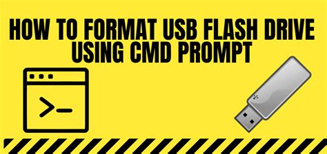 Geekremark How To Format Usb Flash Drive Using Cmd Prompt