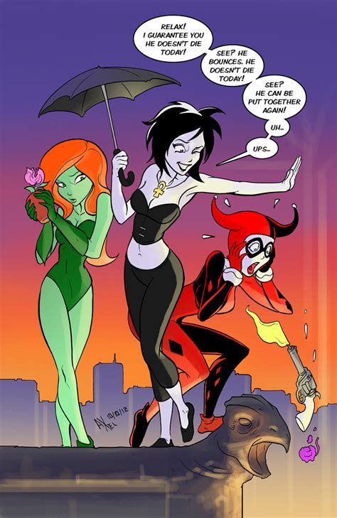 Tliid 110 Death Ivy And Harley Animated By Axelmedellin On Deviantart
