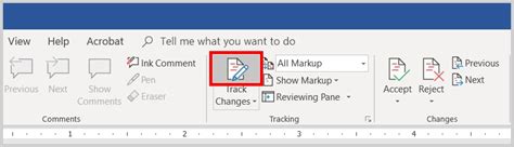 How To Use Track Changes In Microsoft Word