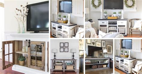 17 Farmhouse Tv Stand Ideas As Functional As They Are Stunning To Look At