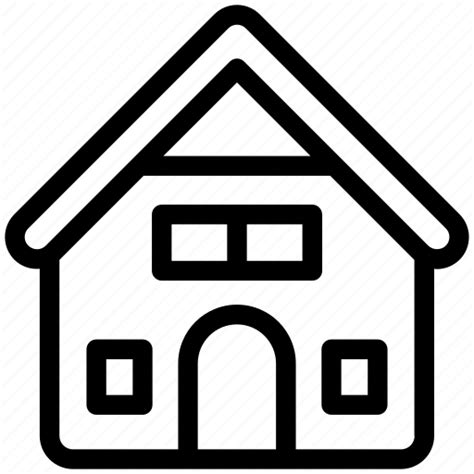 Agriculture House Farmhouse Building Farm Shed Cottage Icon