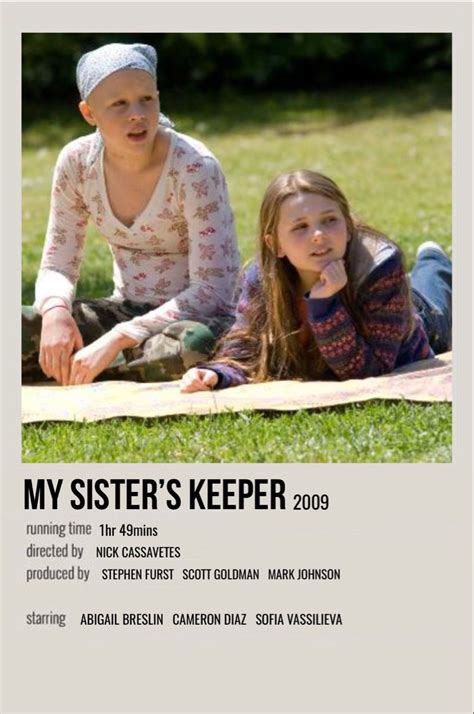 My Sisters Keeper My Sisters Keeper Sister Keeper Sisters Movie