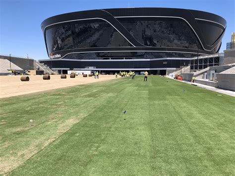 Allegiant Stadiums Retractable Field Tray Lvsportsbiz Stadium