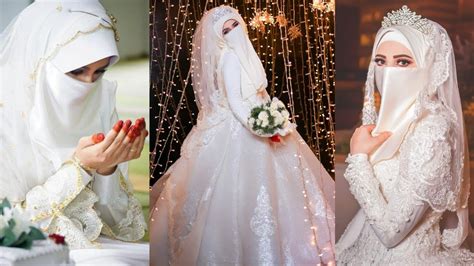 Islamic Wedding Ideas For 2022 Muslim Wedding Dress With Niqab Bridal With Hijab Niqab Bridal