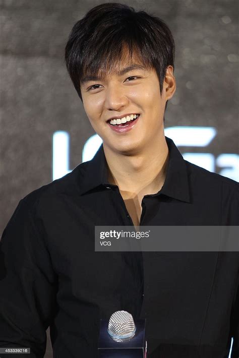 South Korean Actor Lee Min Ho Attends The Launch Of Lg G3 Smartphone