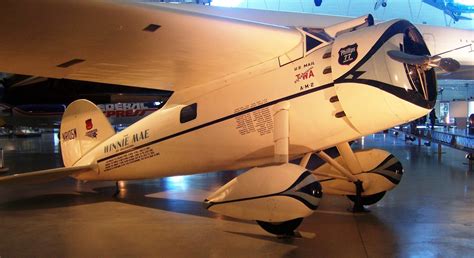 Lockheed Vega 5b Winnie Mae Which Made The First Two Round World