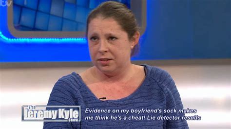 Jeremy Kyle Guest Accuses Partner Of Cheating Over Crunchy Sock