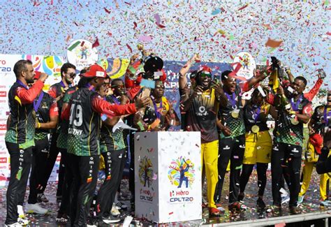 Patriots Crowned 2021 Hero Cpl Champions In Last Ball Thriller Cpl T20
