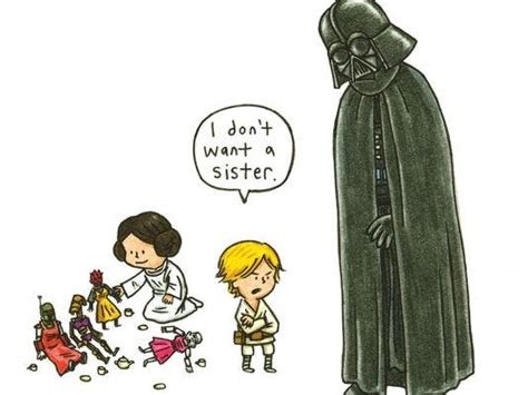 Darth Vader Meets Teenage Match In Little Princess